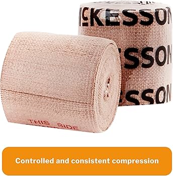Amazon.com: McKesson Elastic Bandage with Hook and Loop Closure