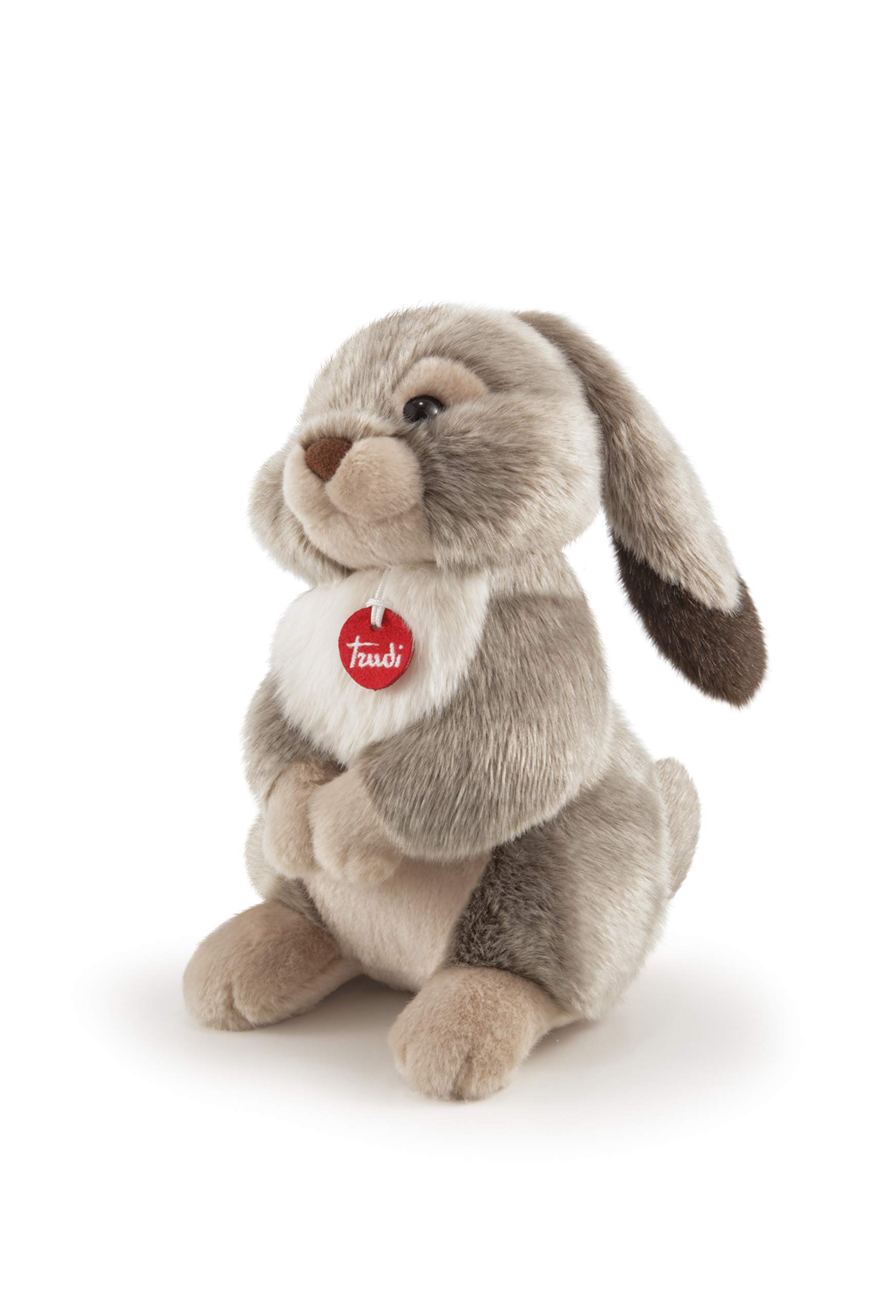 TrudiPlush, Brown Lino Hare – Soft and Cuddly Stuffed Animal Toy, Fire Retardant Polyester, Machine Washable, For Kids & Adults, Christmas, Birthday – 18x29x22 cm