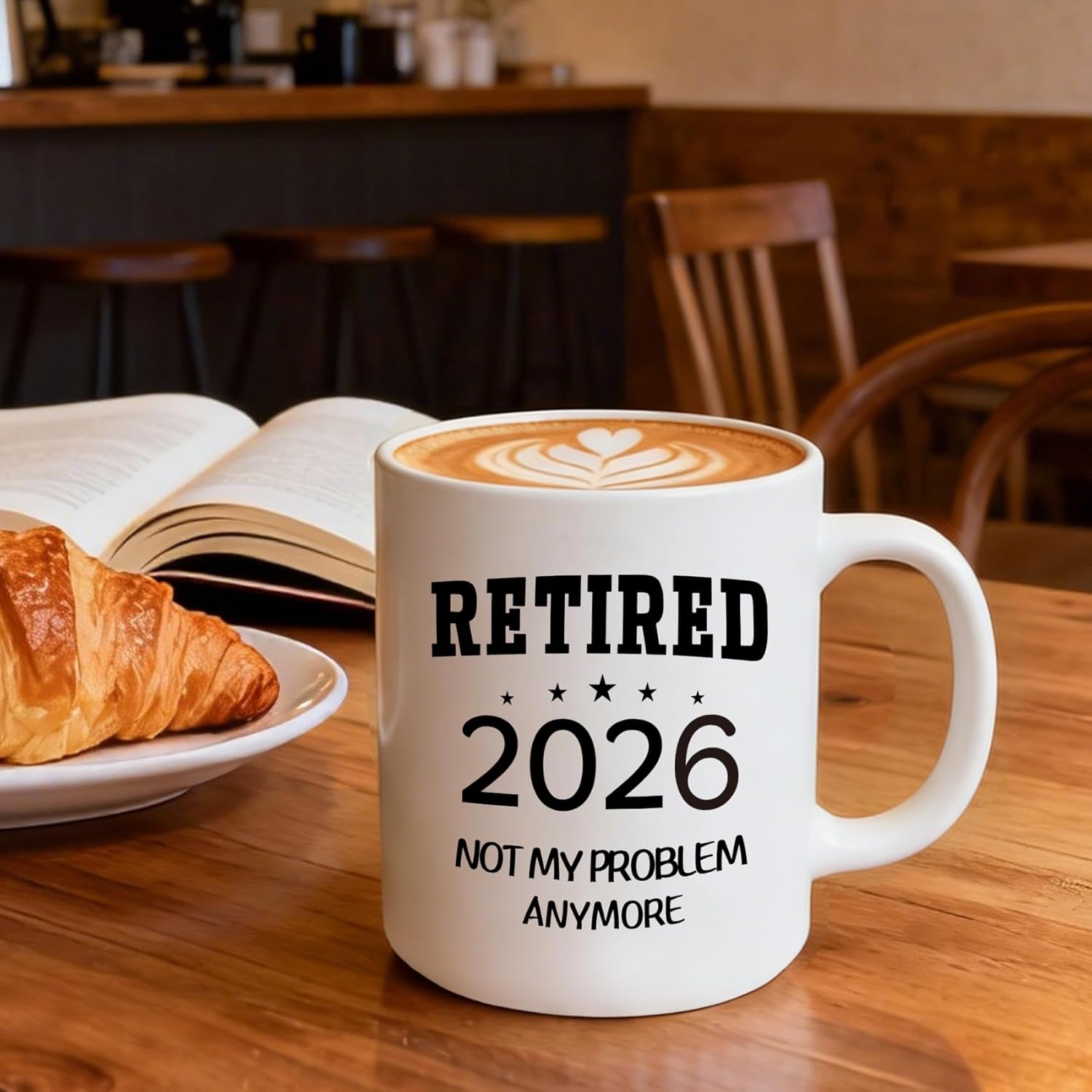 Retirement Gift for Men Women, Retired Not My Problem Anymore Coffee Mug, Unique Going Away Present for Boss Coworker Farewell Goodbye Gift, Novelty Ceramic Mug 11 Oz -44 - Image 2