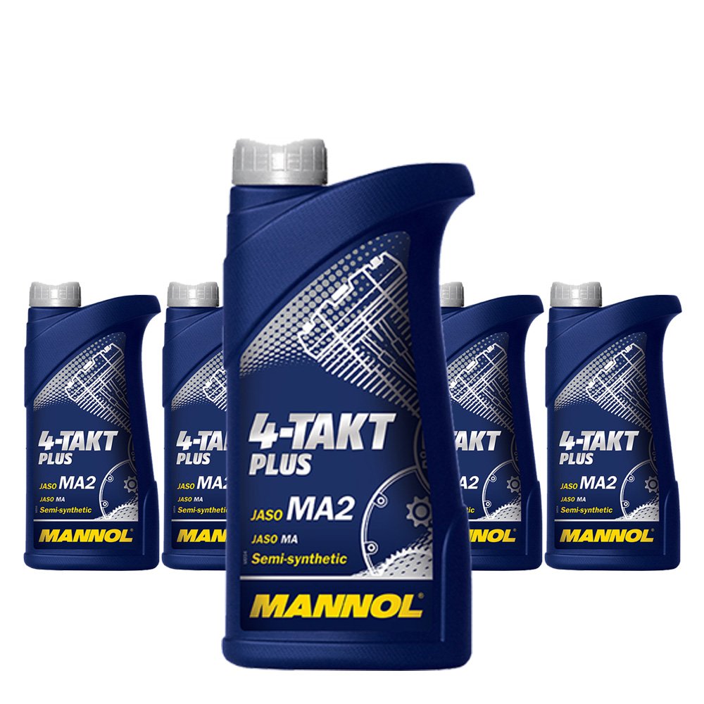 Mannol Motoröl MN7209-1 – 4-Takt Motoröl, JASO MA2