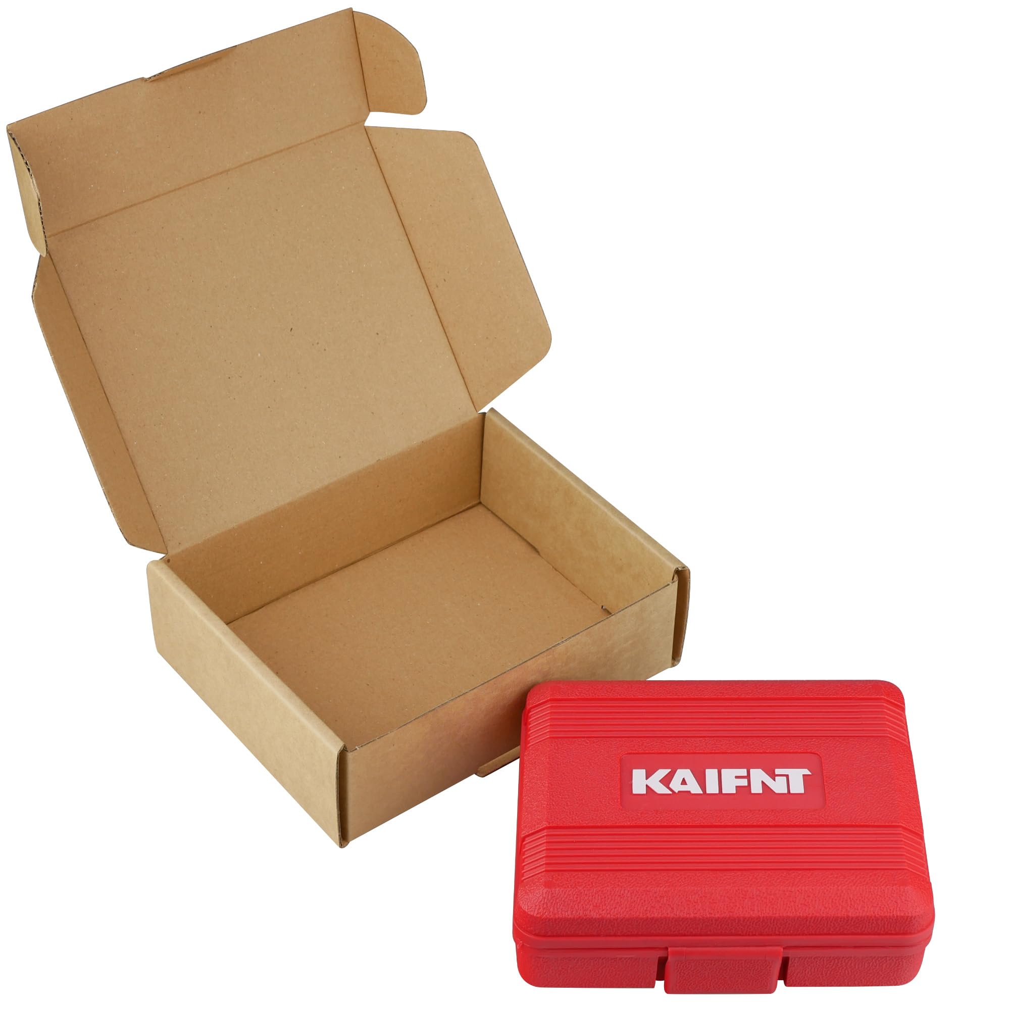 K232 - Juego de llaves de vaso de impacto de pared extrafinas, tuercas de lengüeta, unidad de 1/2 pulgada, 4 piezas