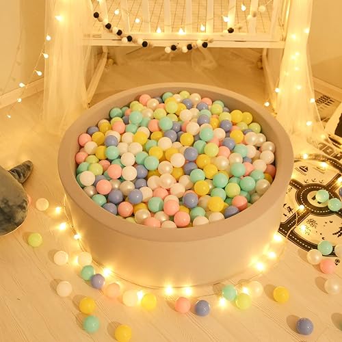 Miniatura 8 de GOGOSO Ball Pit Balls for Toddles, Kids Plastic Balls for BallPit, Pool, Baby Party Accessories, Birthday Decoration 50 100 200 500 1000