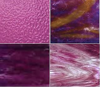 Purple Wissmach Stained Glass Sheet Pack
