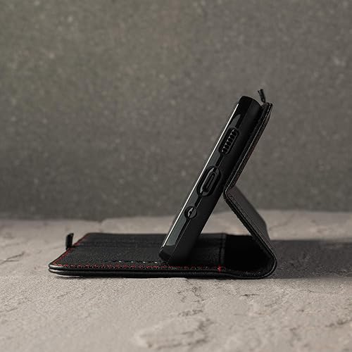 Miniatura 3 de TORRO Funda para teléfono celular compatible con Samsung Galaxy S20 FE y S20 FE 5G Funda de cuero de calidad auténtica con ranuras para tarjetas,