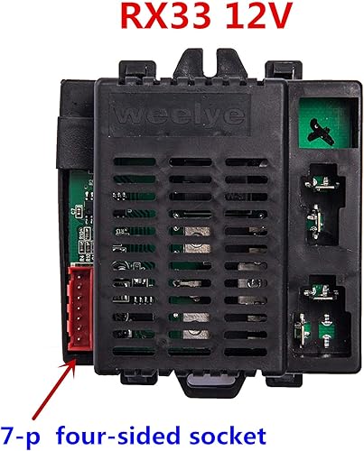 Miniatura 2 de weelye RX33 12V 2.4G receptor Bluetooth controlador caja de control accesorios para niños paseo eléctrico en piezas de repuesto del coche
