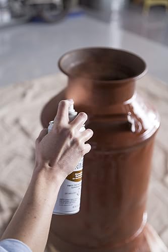 Vista 28 de Rust-Oleum 7769502 - Pincel para imprimación de metal que detiene el óxido, 1 cuarto de galón, marrón plano