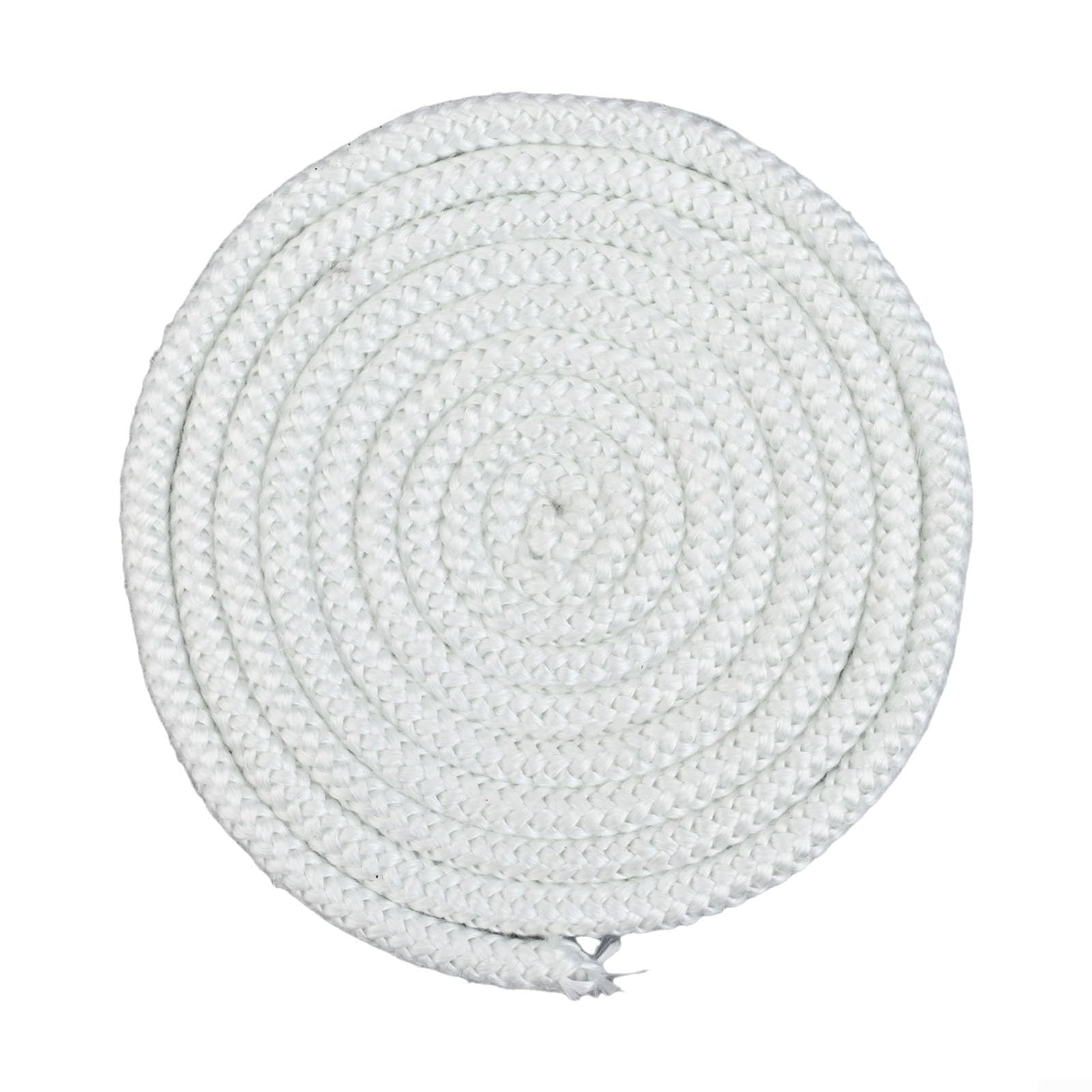 Corda resistente al calore, Corda for guarnizione porta stufa in fibra di vetro 6-12 mm x 2 m for camino a legna(8mm)
