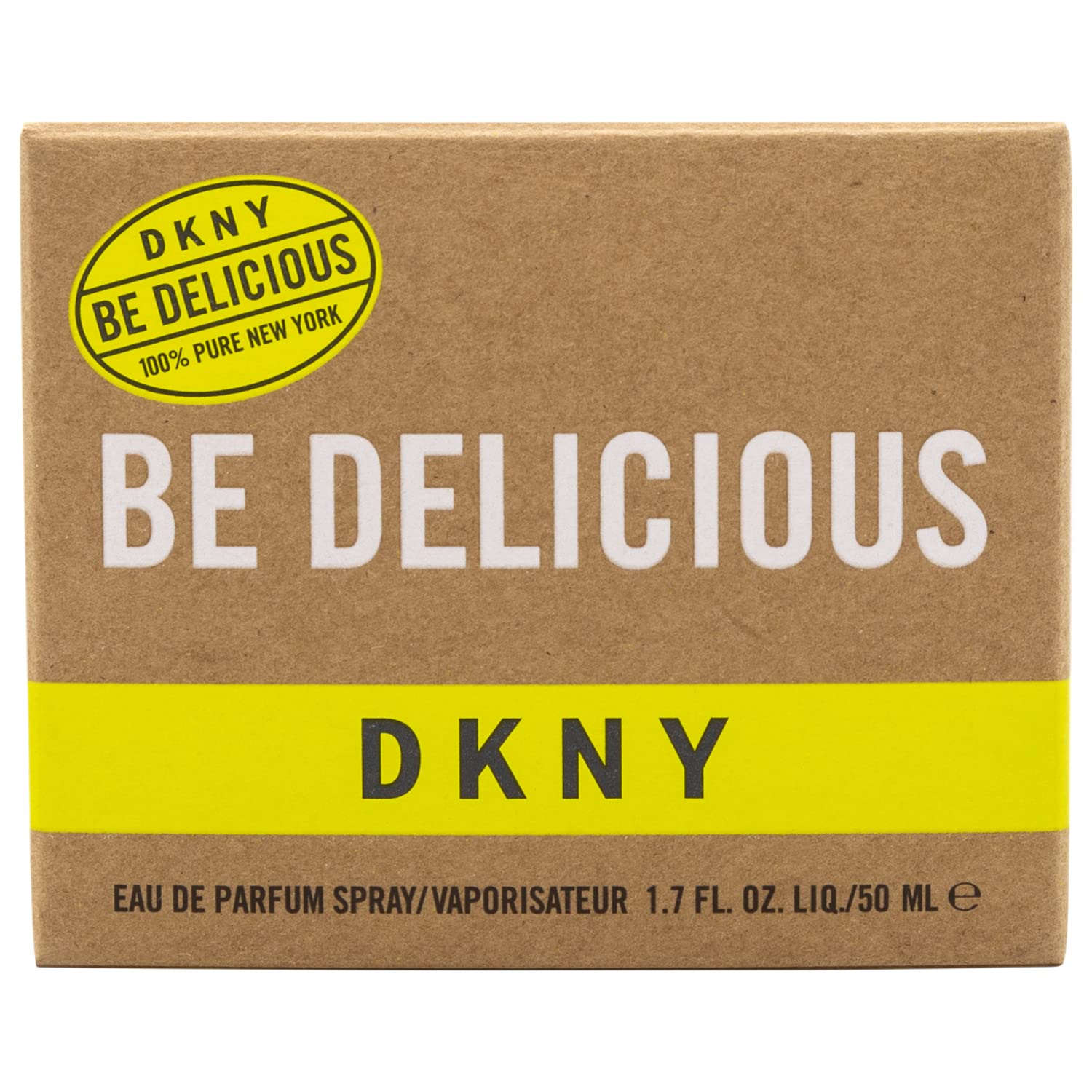 DKNY Donna Karan NY Be Delicious EdP, línea Be Delicious, Eau de Parfum para mujer, capacidad: 50 ml