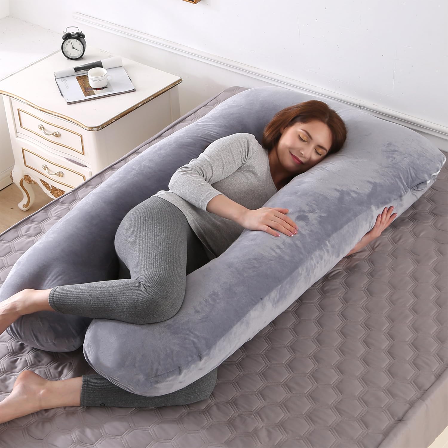 VASSVIO Pregnancy Pillow