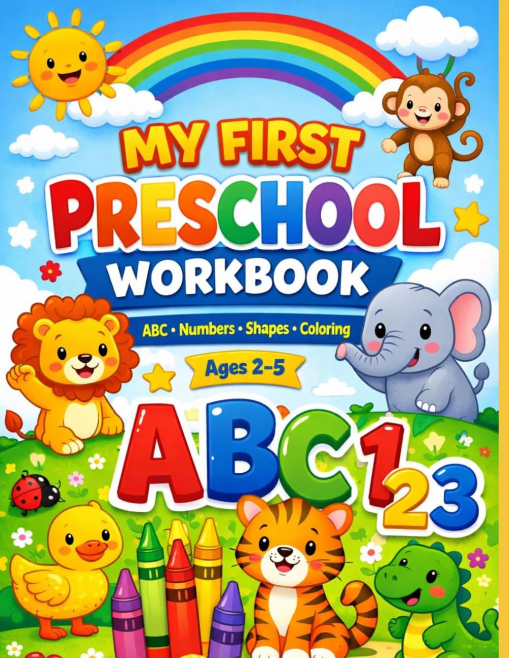 My First Preschool Workbook: Activity Book for ages 2-5