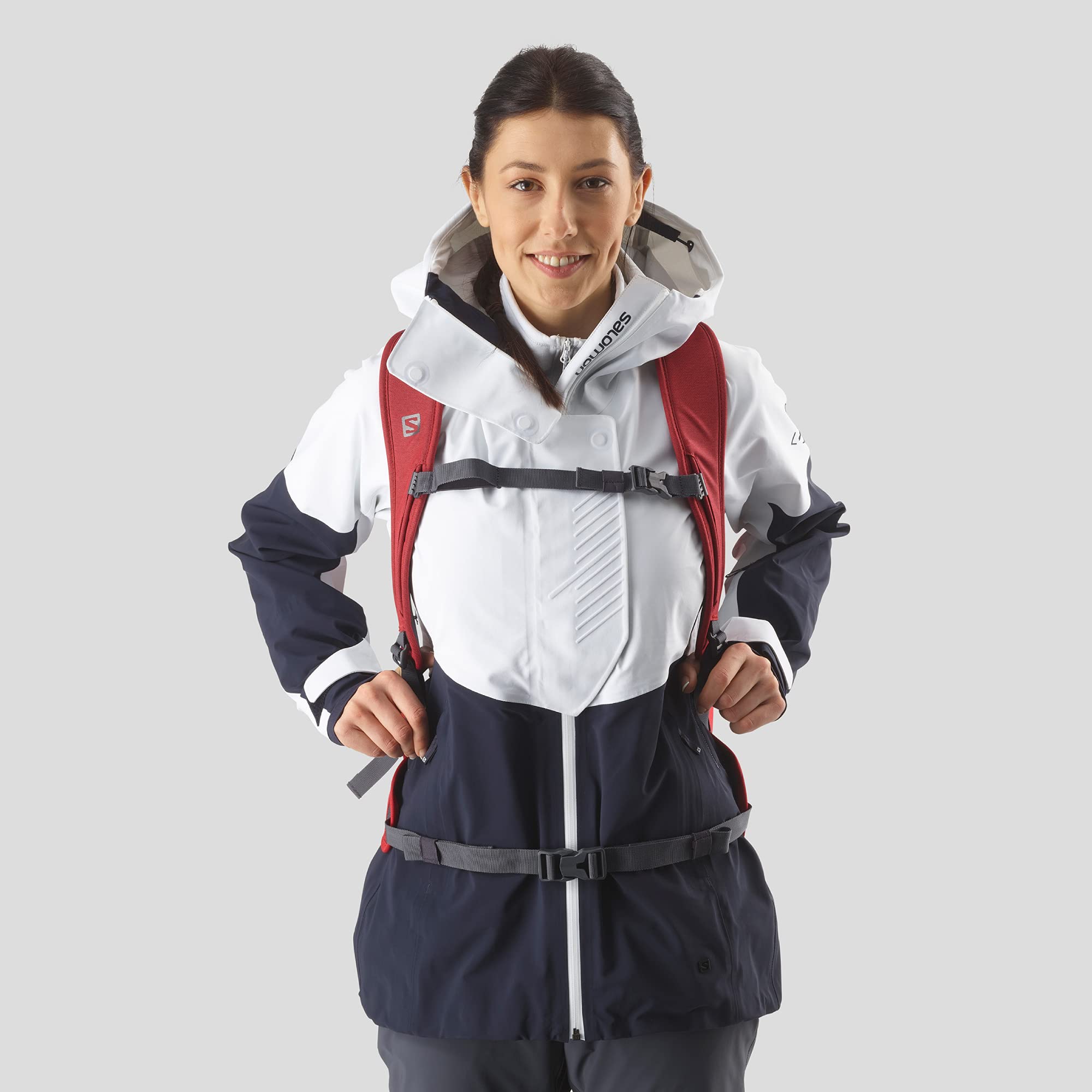 Salomon Side 25 Unisex Ski Snowboard Rucksack für Stiefel und Handschuhe Mountain bike MTB 25L