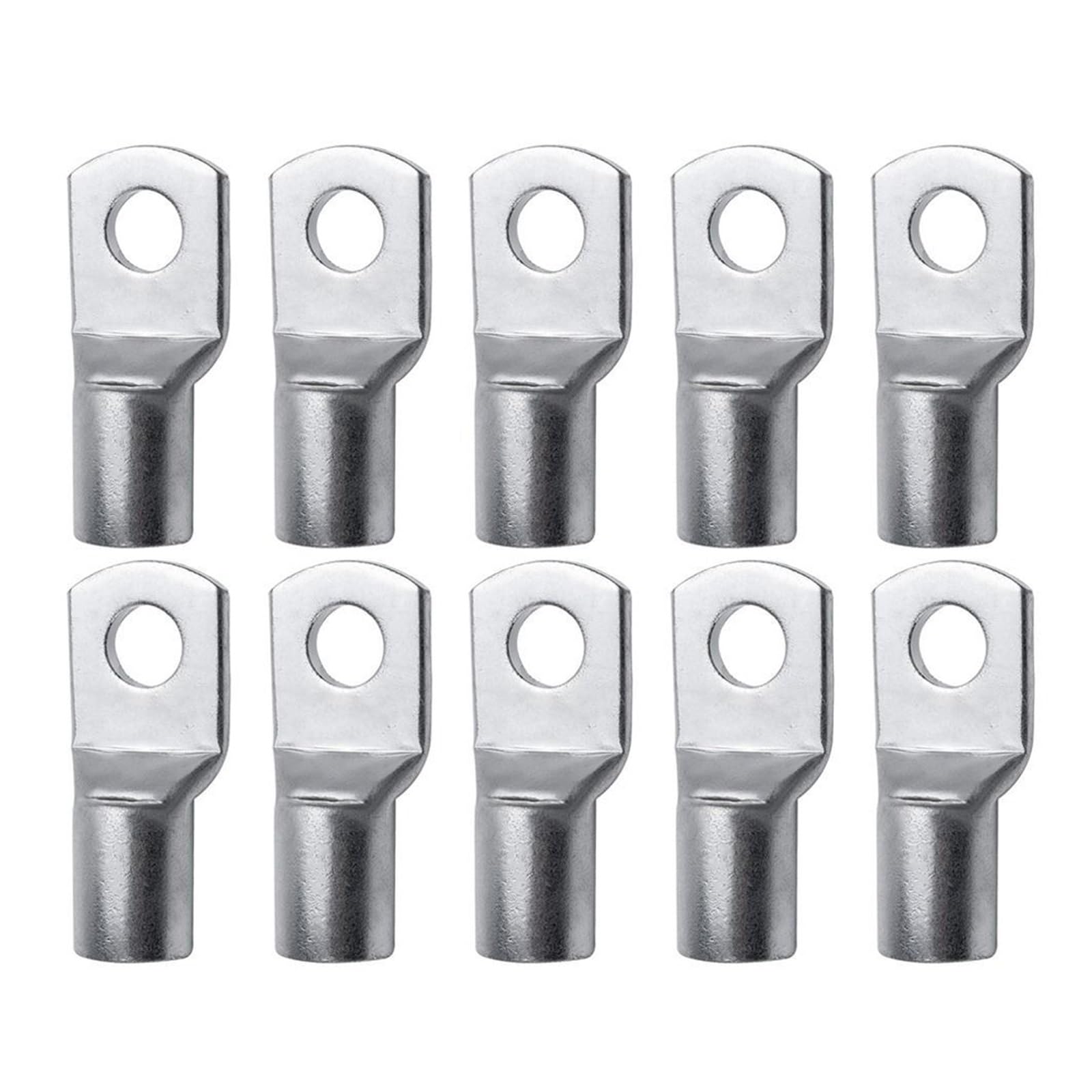 10 stücke 16-35mm2 SC16-6 SC25-6 SC35-6 Kupferdraht Nase Terminal Crimp SC Typ Lugs lock up Kabel Connector Kit(10pcs SC25-10)