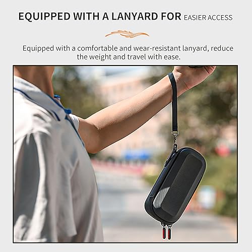 Miniatura 6 de Funda de transporte para DJI Osmo Pocket 3, película protectora de lente de pantalla para DJI Osmo Pocket 3, bolsa rígida de almacenamiento de