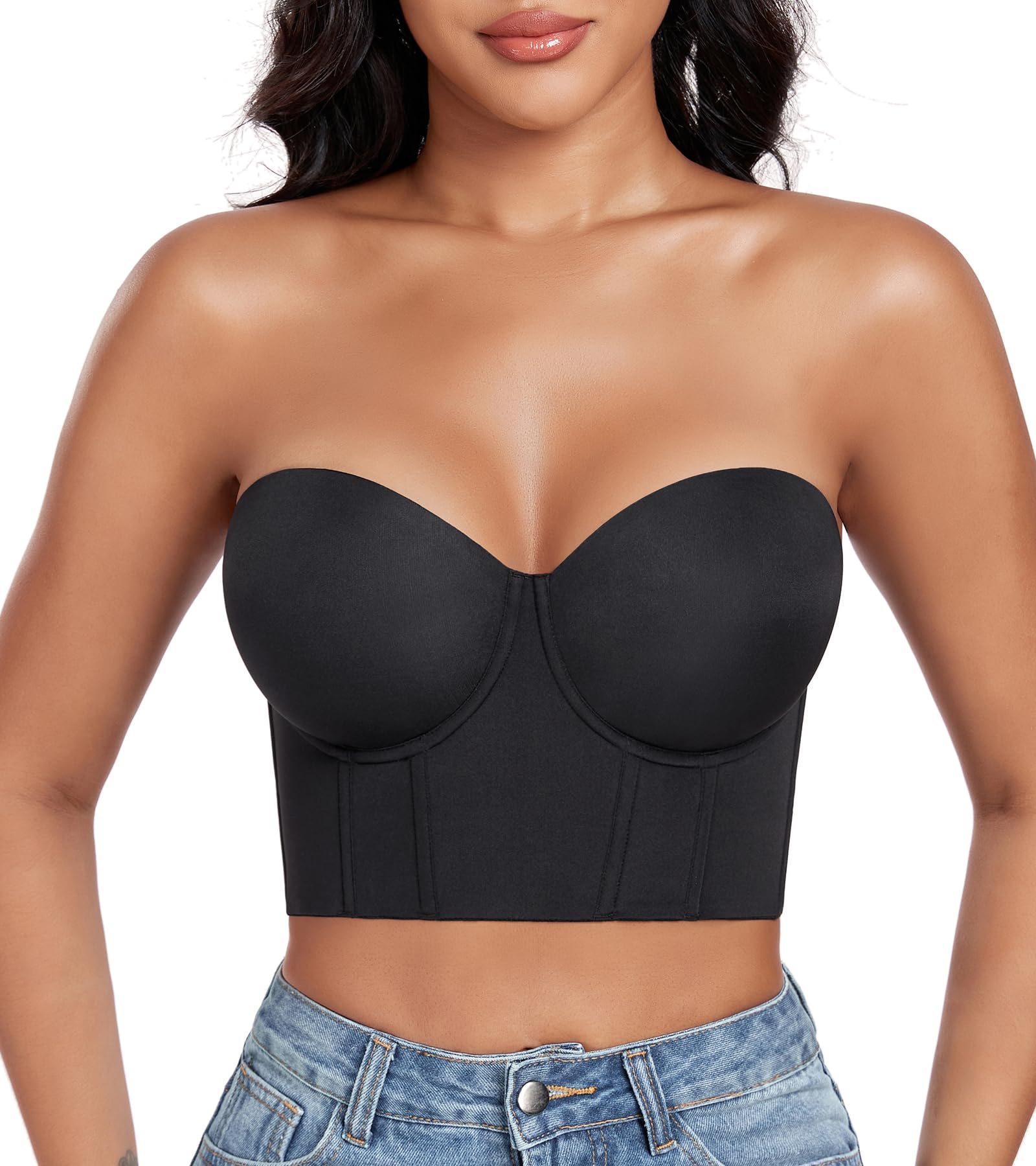 DotVol Strapless Bustier