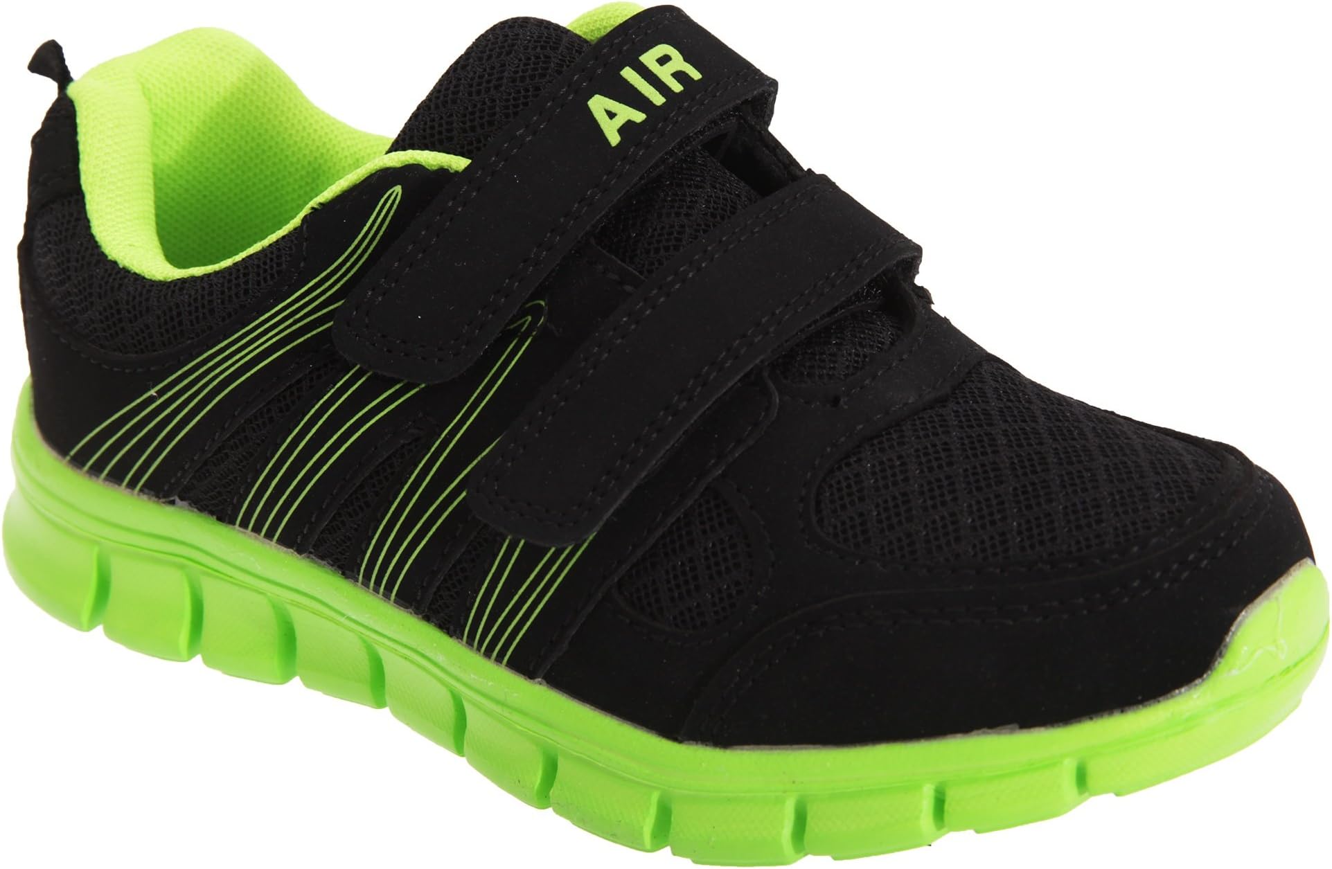 Dek Childrens/Kids Air Sprint Touch Fastening Lightweight Jogger Trainers