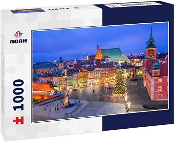 Noah Jigsaw Puzzle Warsaw, Poland - Castle Square 1000 Pieces