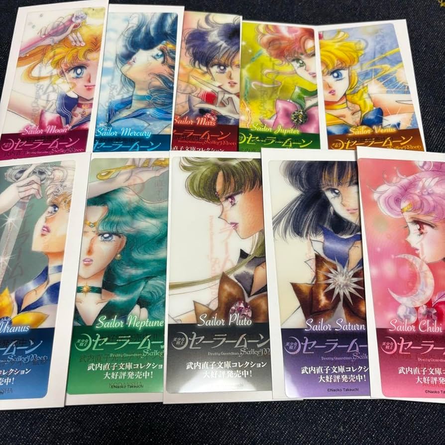 セーラームーン ハナビヨリ　クリアしおり　クリアポスター セーラームーン ハナビヨリ クリアしおり クリアポスター