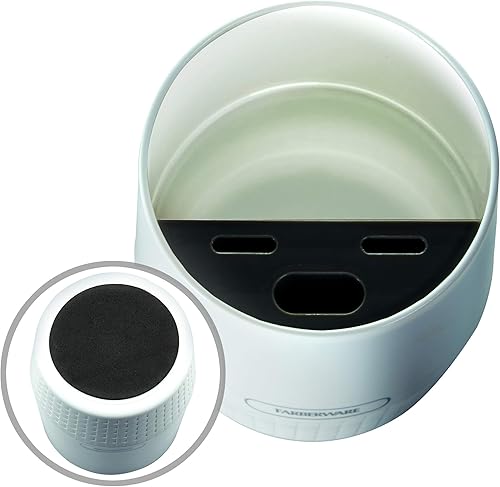 Miniatura 5 de Farberware Classic Crock con soporte para cuchillos y herramientas, 13 pulgadas, blanco