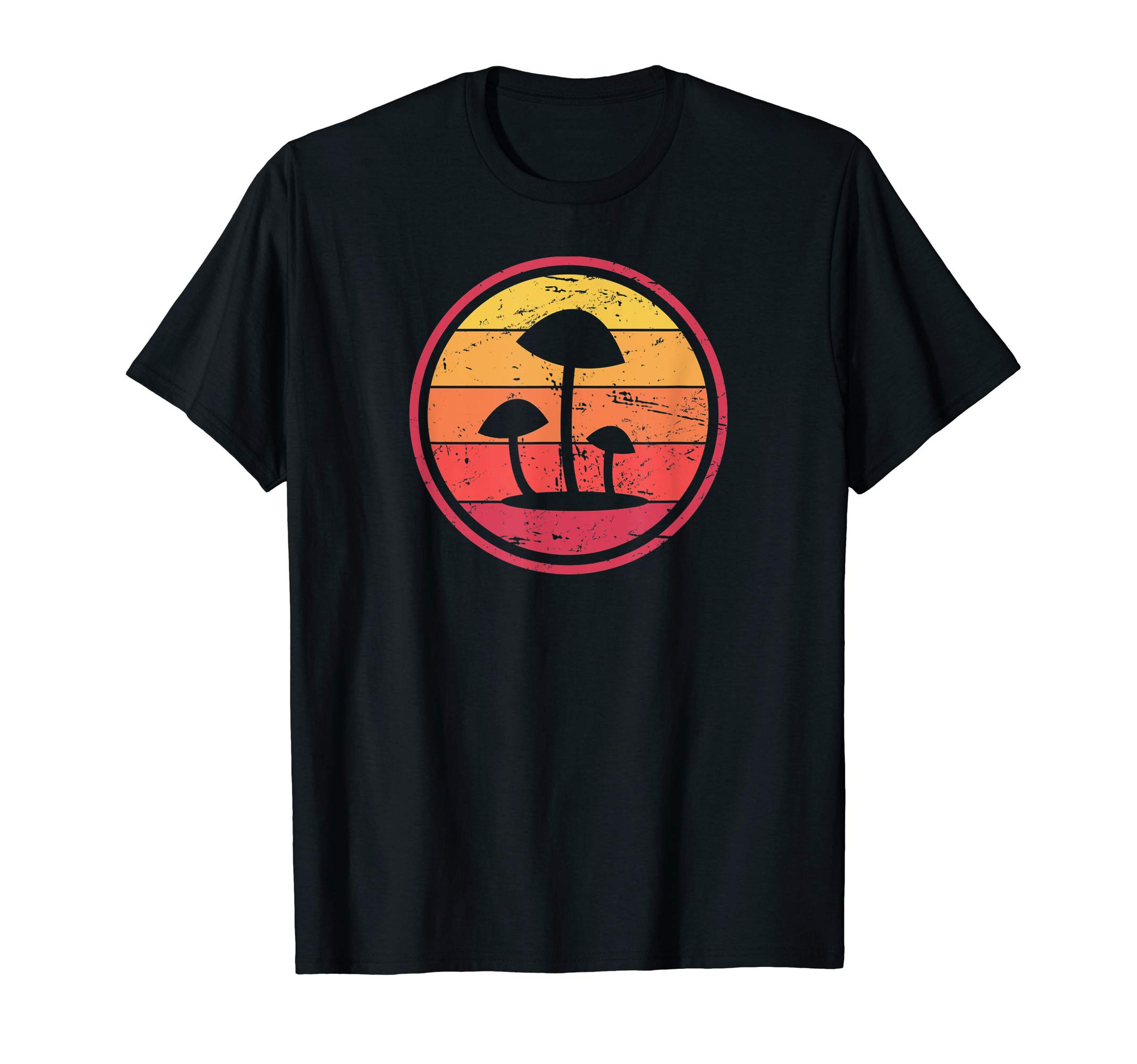 Psilocybe Cubensis Shirts - Psychedelic GiftsPsychedelic Magic Mushrooms / "Retro Vintage" Psilocybin T-Shirt