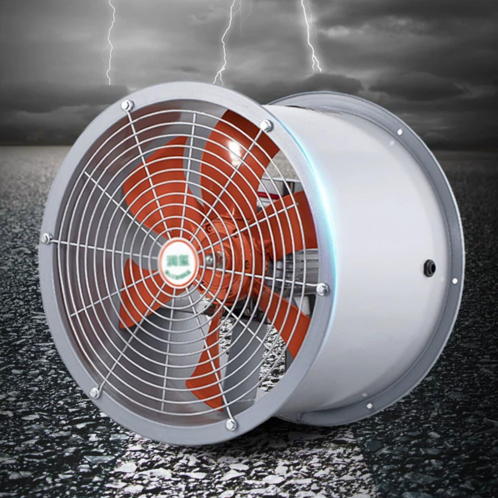 Ventilador Extractor de aire Ventilador Axial resistente a altas temperaturas, ventilador Industrial de poco ruido, conducto de refrigeración de 250W, potente extractor de cocina Extractor de aire