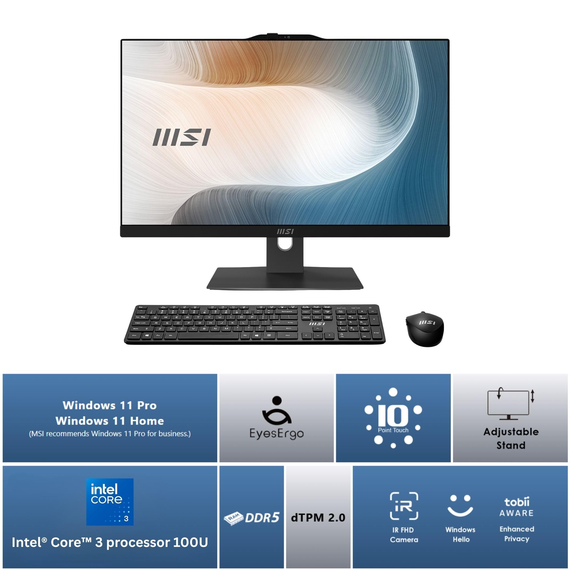 Amazon.com: msi Modern AM242TP AIO Desktop: 23.8