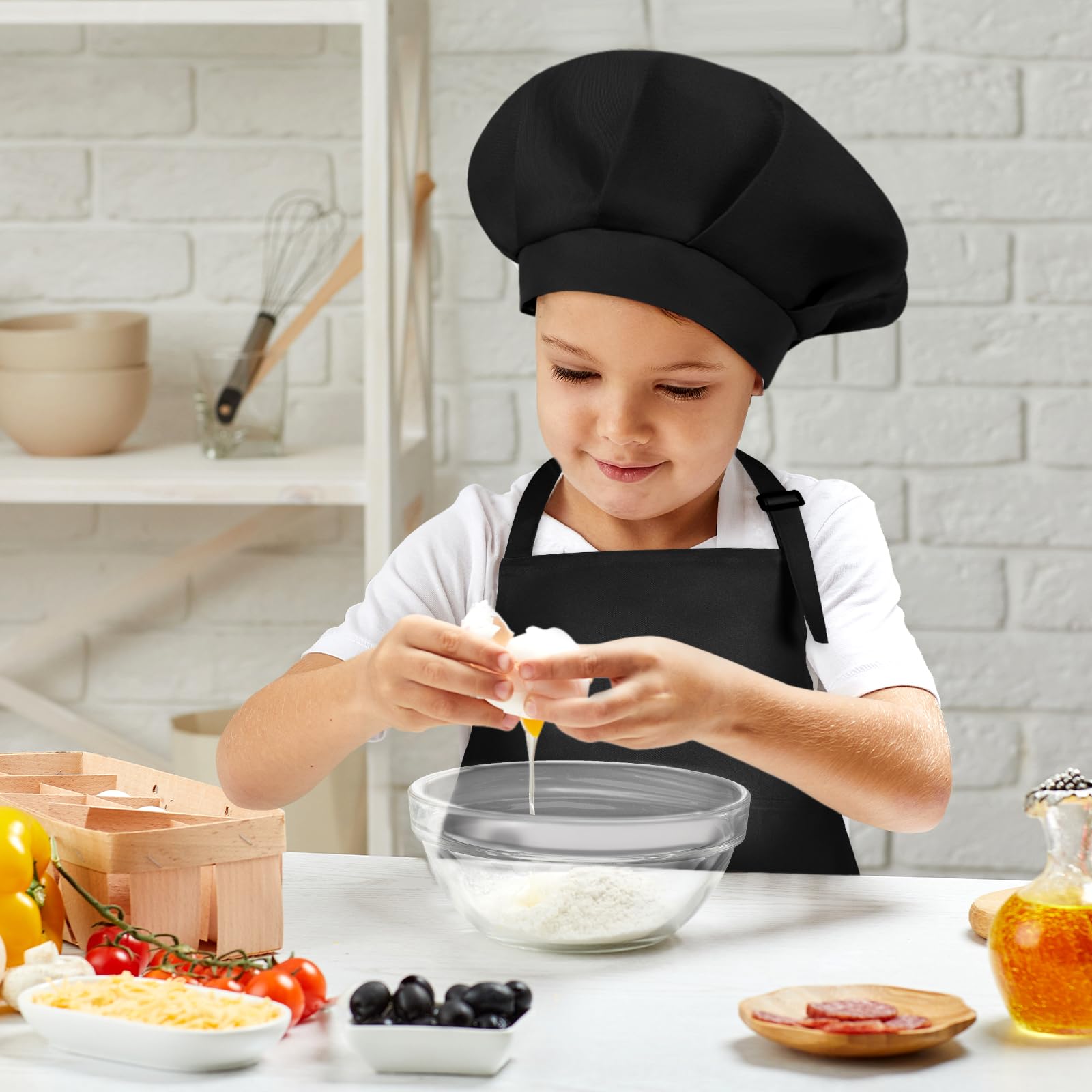 Set De 2 Delantales Infantiles Ajustables Con Bolsillo – Para Niños De 7 A 13 Años, Ideal Para Cocinar, Pintar Y Manualidades