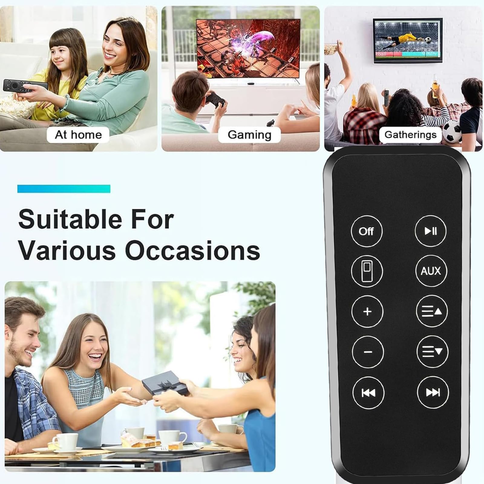 Mando a distancia de repuesto compatible con SD10