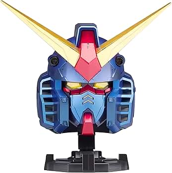 Amazon.co.jp: [EINI] ガンダム マスク リアルモデル ブルーメタリック