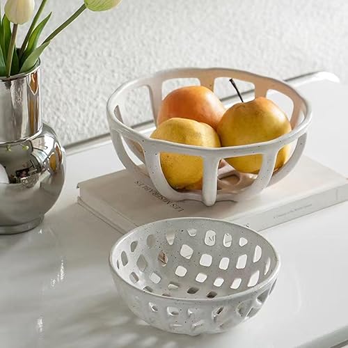 UIBFCWN - Cacerola de cerámica con tapa, apta para horno, redonda de 2.2 cuartos de galón, juego de cacerola redonda cubierta, platos de hornear