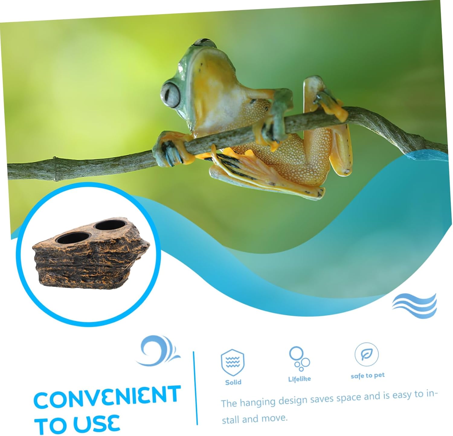 Reptile Water Bowl Reptile Feeding Bowl,Climbing Pet Food Bowl Chameleon Food Bowl Lizard Feeding Bowl Lizard Water Dish Gecko Water Dish Lizard Food Bowl Bearded