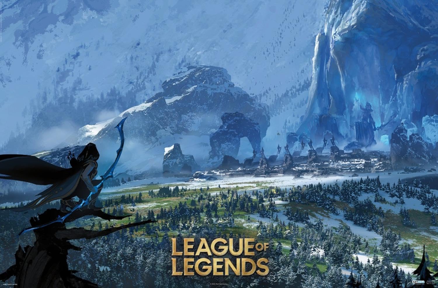 Trends International League of Legends - Freljord Wall Poster, 13" x 19", Premium Unframed Version