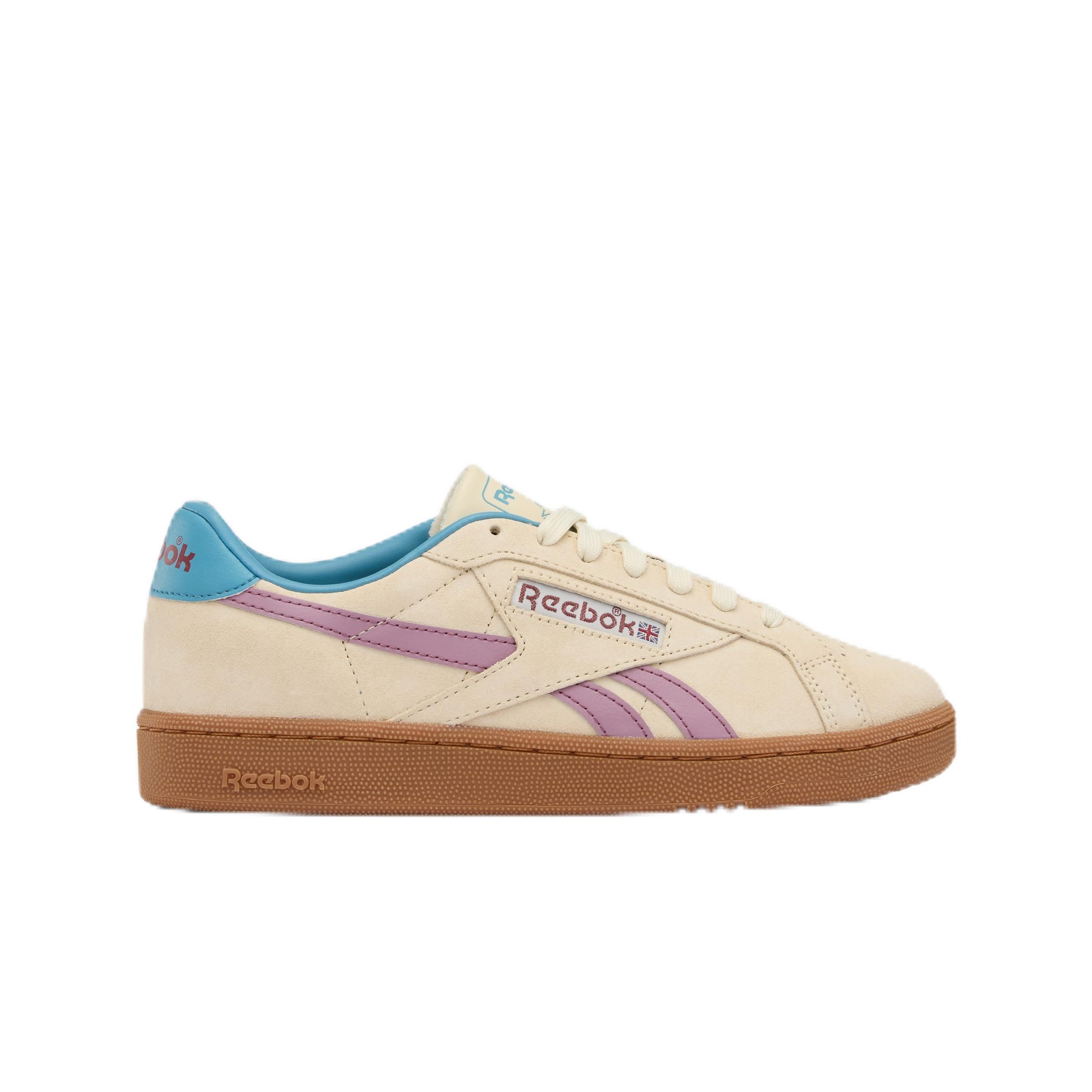 Reebok Zapatillas Deportivas Club C Grounds UK para Mujer, Color Beige/​berrychill/​Goma, Talla 40.5 EU
