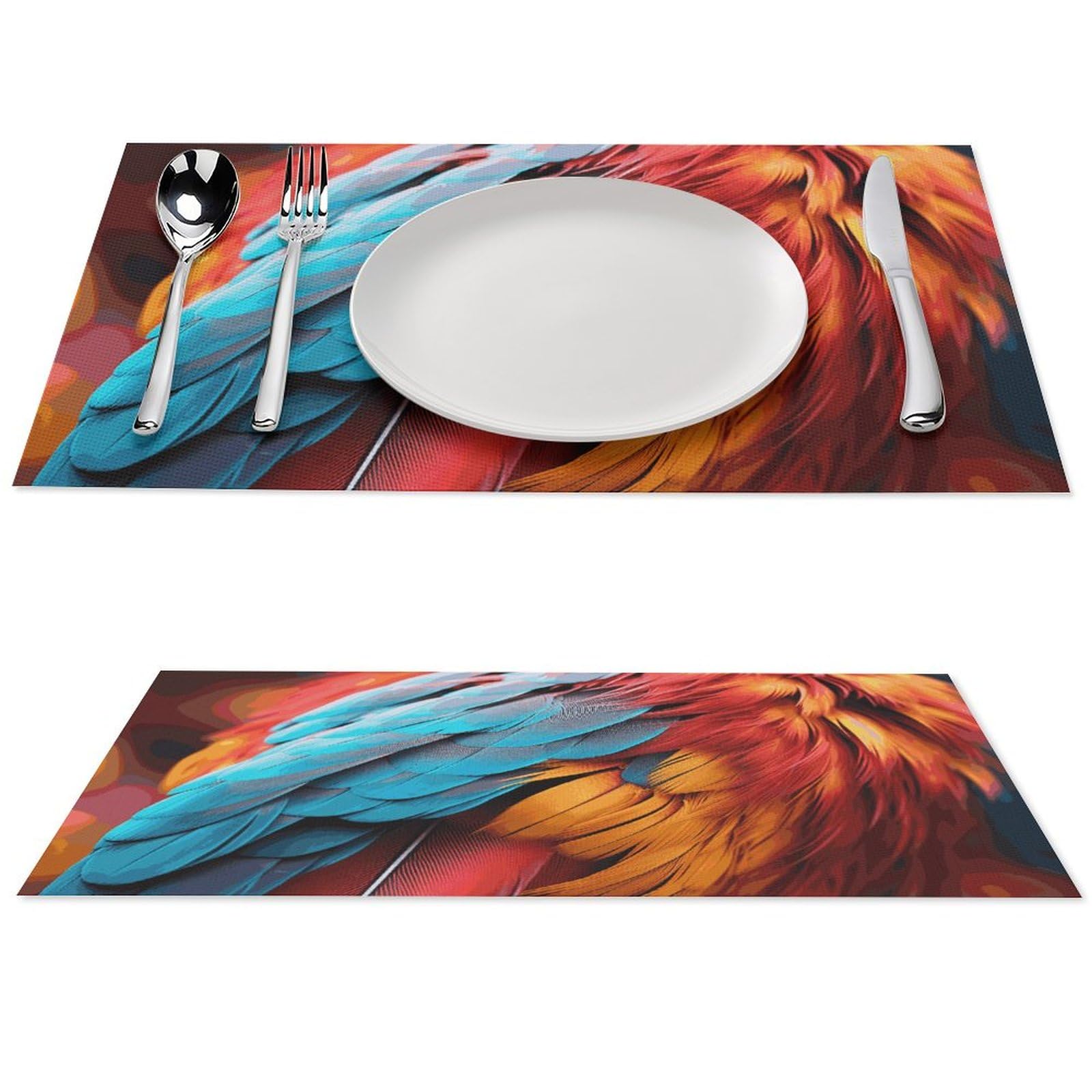 Sets de table en PVC lavables durables et protecteurs de table à manger
