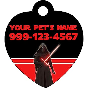kylo ren dog collar