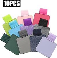 Vista 3 de 10 soportes autoadhesivos para bolígrafo, lazo elástico para bolígrafo, soporte para lápices multicolor para cuadernos, diarios, calendarios