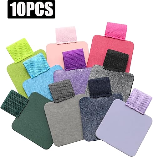 Miniatura 3 de 10 Pcs Self Adhesive Pen Loop Holder, Elastic Notebook Pen Loop, Multi-color Pencil Holder for NotebooksJournalsDiariesCalendarsPlanners