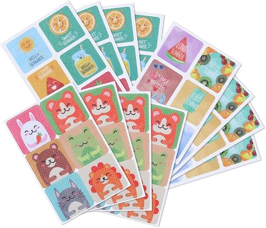 Amazon Gwhole蚊よけシール天然精油 虫よけパッチ 虫よけキャラシール 大人や赤ちゃん 安心使用 72枚入れ Gwhole 虫除け 忌避用品