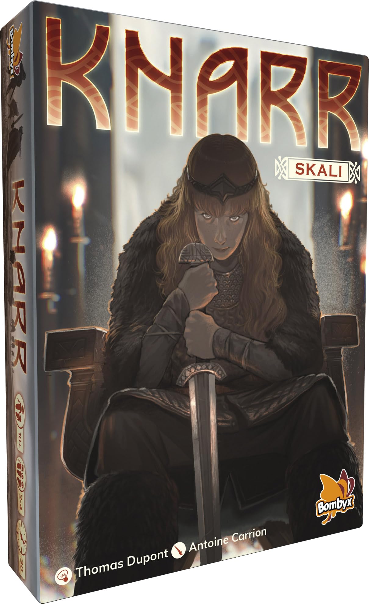 Bombyx | Knarr - Skali Expansion | Card Game Expansion | Ages 10+ | 2-4 Players | 30+ Minutes Playing Time