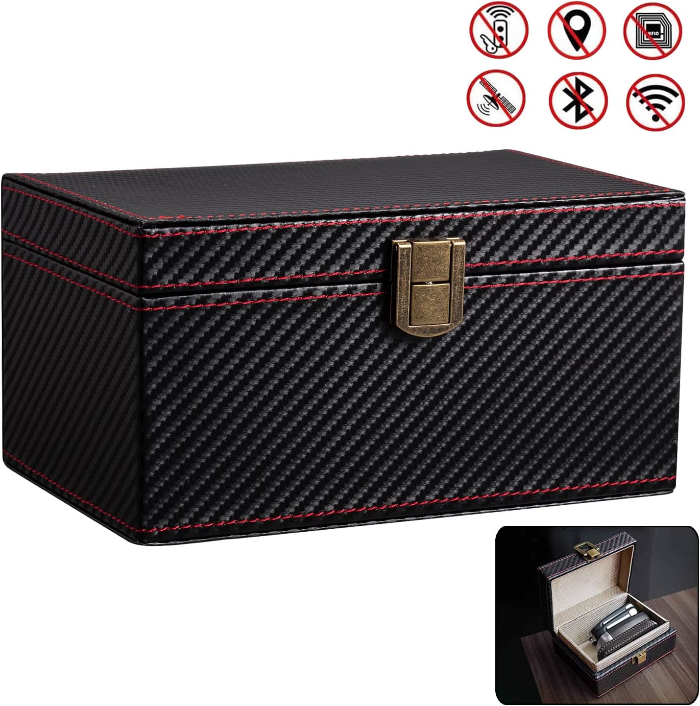 Large Faraday Box for Car Keys Signal Blocking Box Keyless