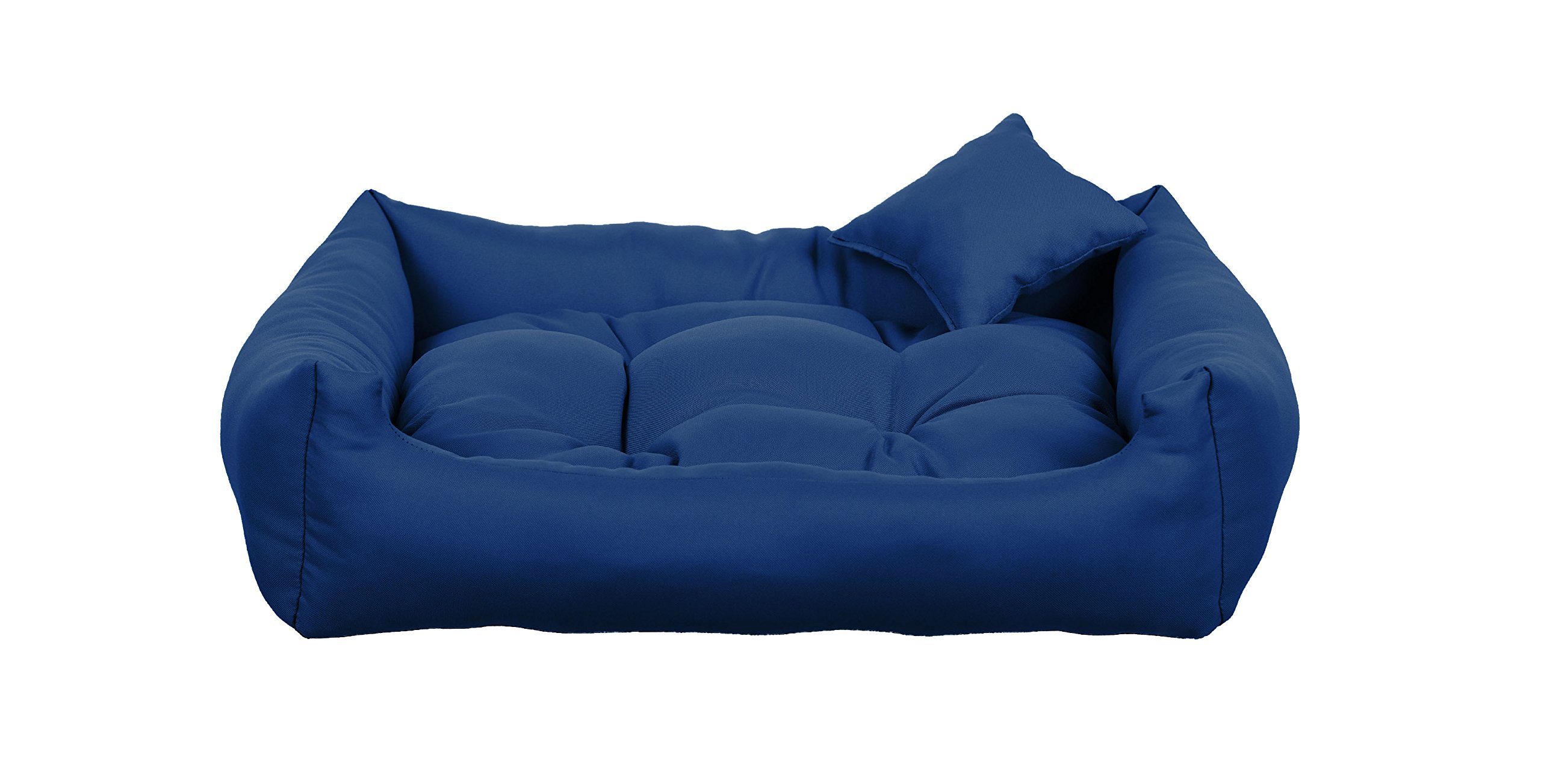 Il cuscino Gutekissen NEO XL in viola, progettato per offrire comfort e resistenza.