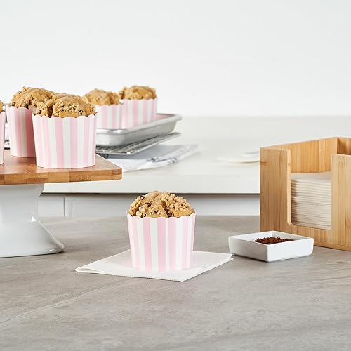 Miniatura 467 de Restaurantware Panificio Premium - Taza de papel Kraft de 10 onzas para hornear, tazas de papel para hornear, perfectas para magdalenas, cupcakes