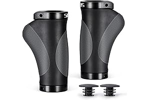 KOOL GRIPS: Ergonomic Aluminum Double Lock-On Bicycle Grips for Ultimate Comfort and Control