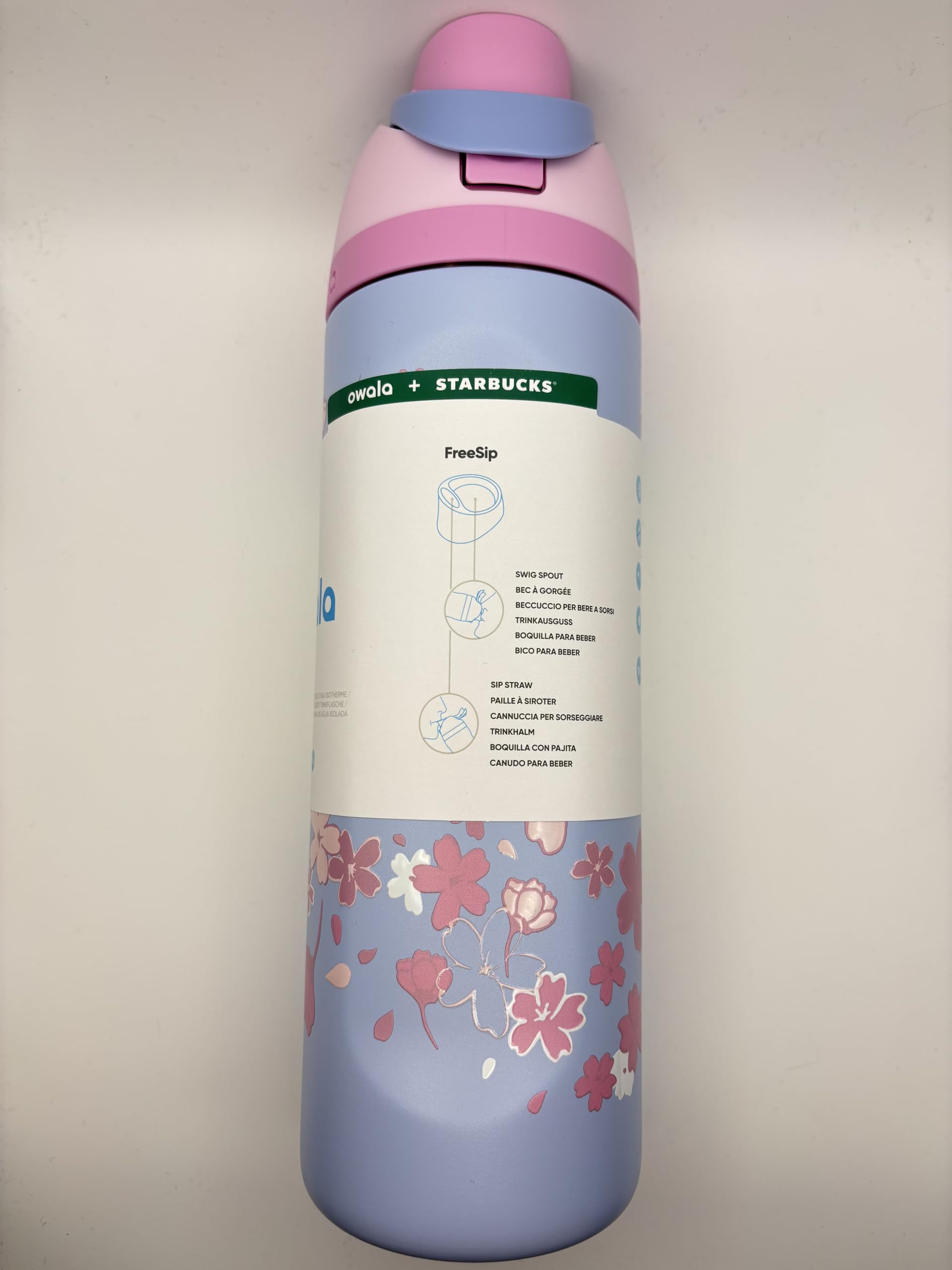 STARBUCKS Owala x Limited Edition Spring Flowers FreeSip Water