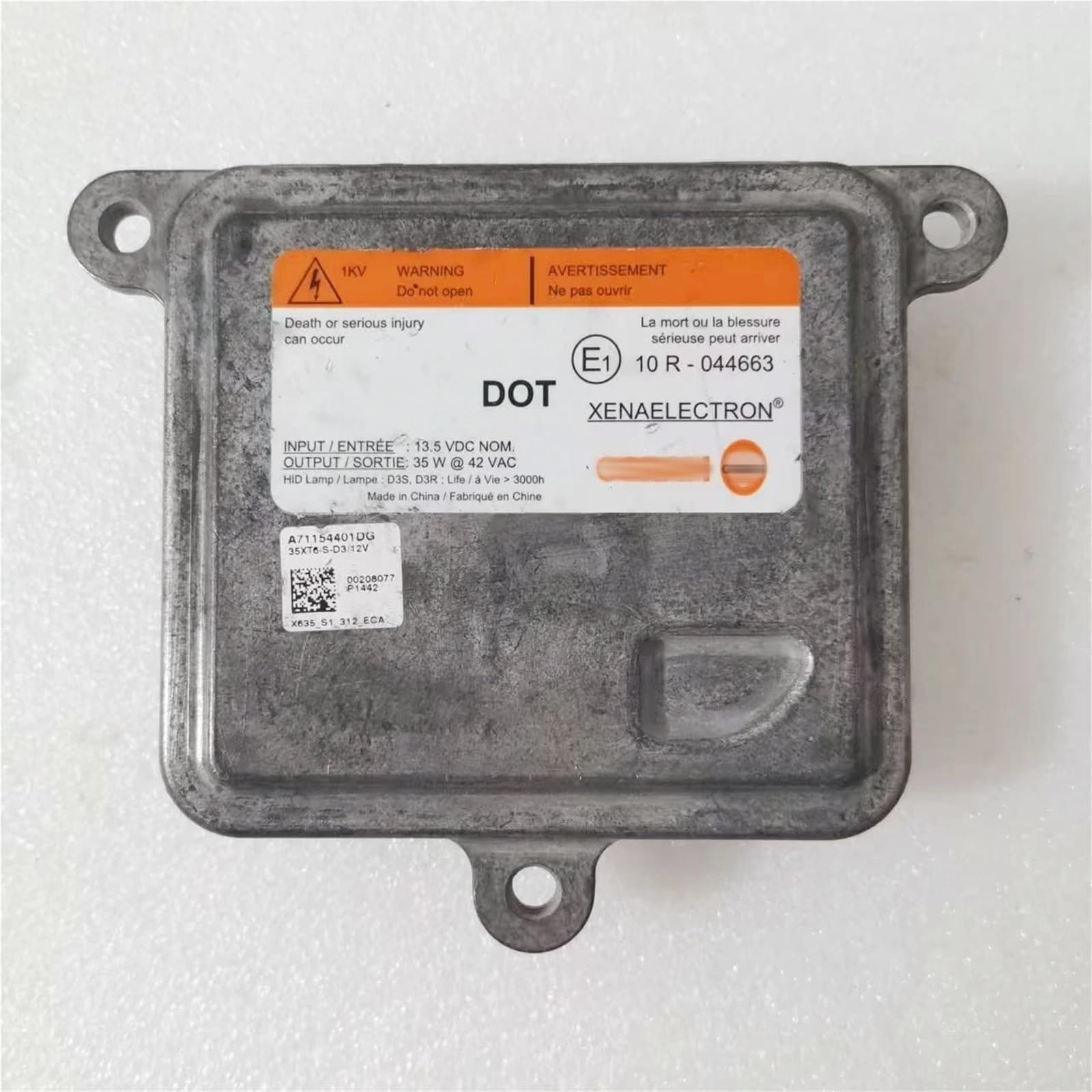 Btdszji A Ballast Headlight 10R034663 10R-034663 10R044663 For Jaguar For Focus For Zotye T600 Hid Xenon Headlight 3-Pin Ballast(A)