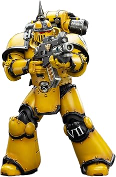 JOYTOY 1/18 Action Figures - Warhammer The Horus Heresy Imperial Fists MKlll Tactical Legionary - 5,Classic Character,Collectible,Age 15 and Above
