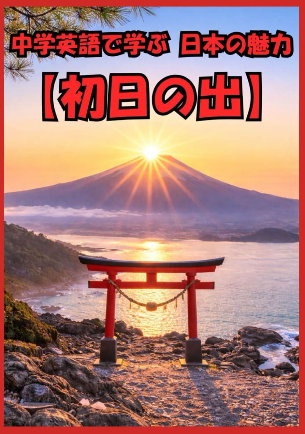 中学英語で学ぶ 日本の魅力【初日の出】: 英語が苦手でも大丈夫。中学英語だけで「初日の出」という日本文化を外国人に伝えられるようになる、英会話に自信が持てる最初の一冊