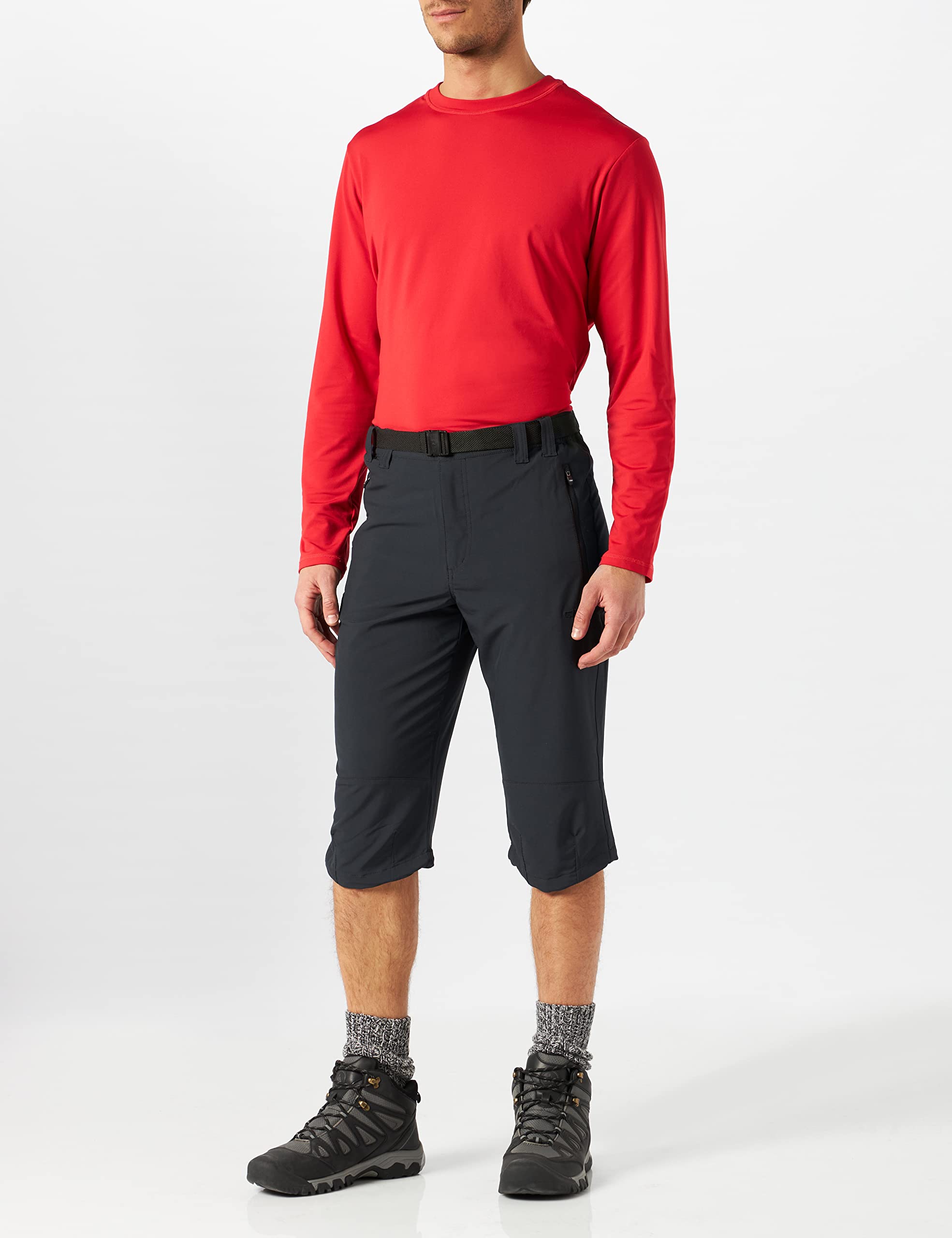 CMP - Pantaloni Capri Elasticizzati da Uomo, Pantaloni Uomo