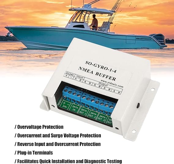 Innovative Marine Serials Line Splitter Isolating Buffer Convert For Efficient Data Handling & Device Compatibility Marine Line Splitter