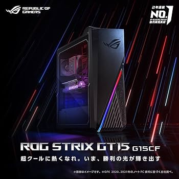 ASUS - ROG ゲーミングPC RTX 3080 Ti Core i7 12700KF Amazon.co.jp: ASUS ゲーミングデスクトップ ROG Strix GT15