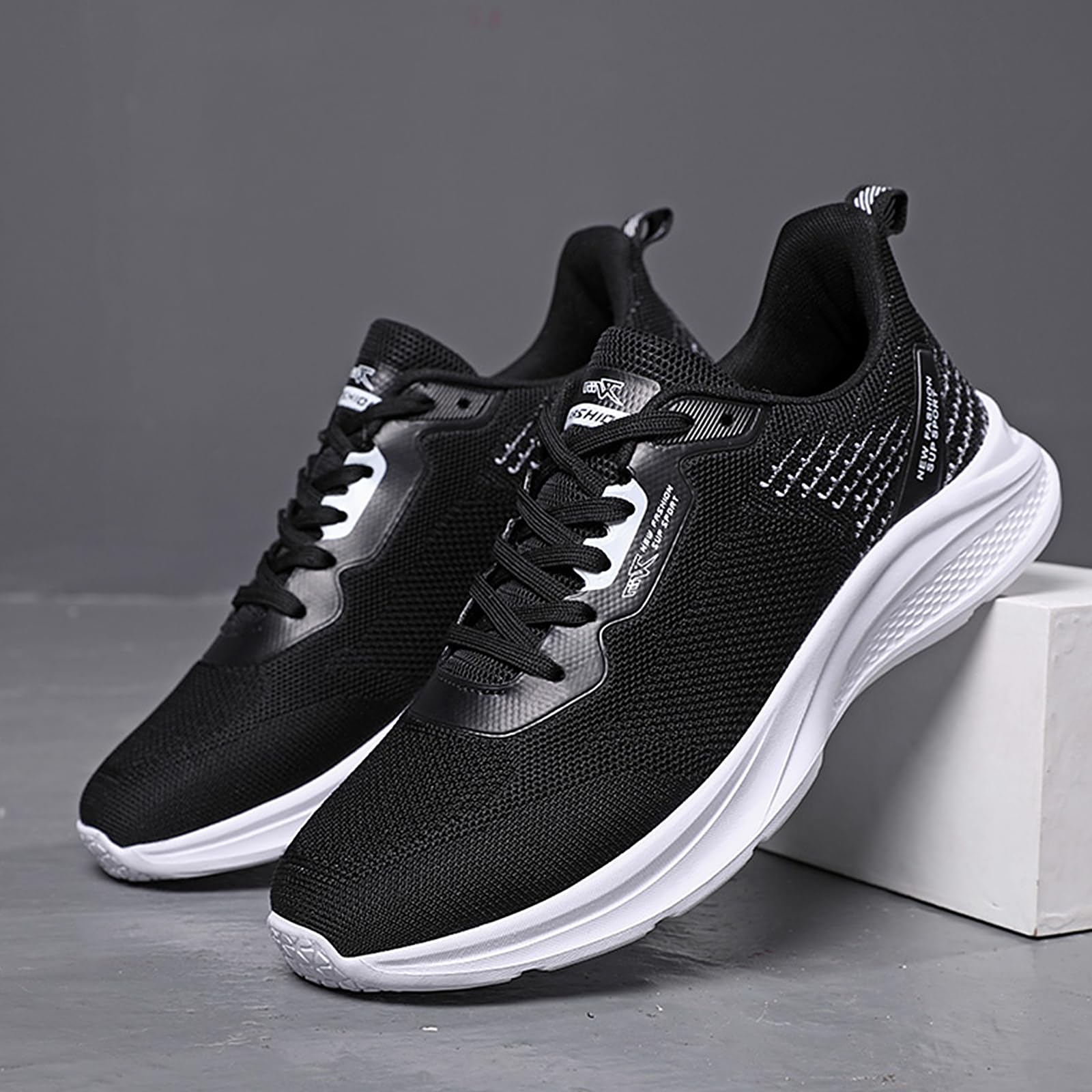 MIDQCGL Uomo Donna Scarpe Sportive Donna Scarpe da Ginnastica Corsa Sportive Fitness Running Sneakers Scarpe Basse Casual Walking Trainers 35-45EU